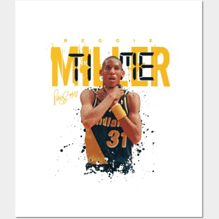 Reggie Miller Time Posters and Art